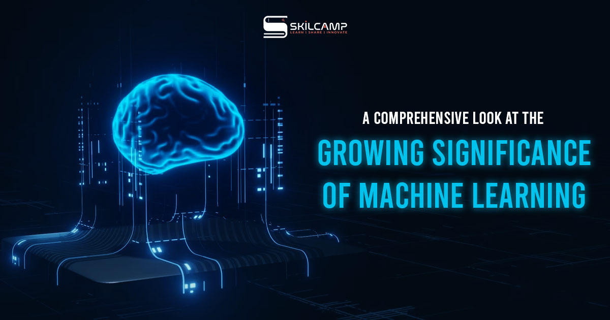 A Comprehensive Look At The Growing Significance of Machine Learning.